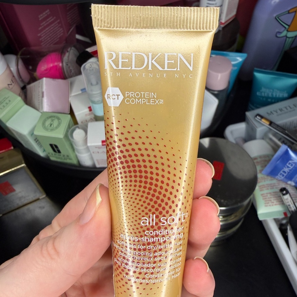 Redken All Soft Conditioner with Gold Packaging